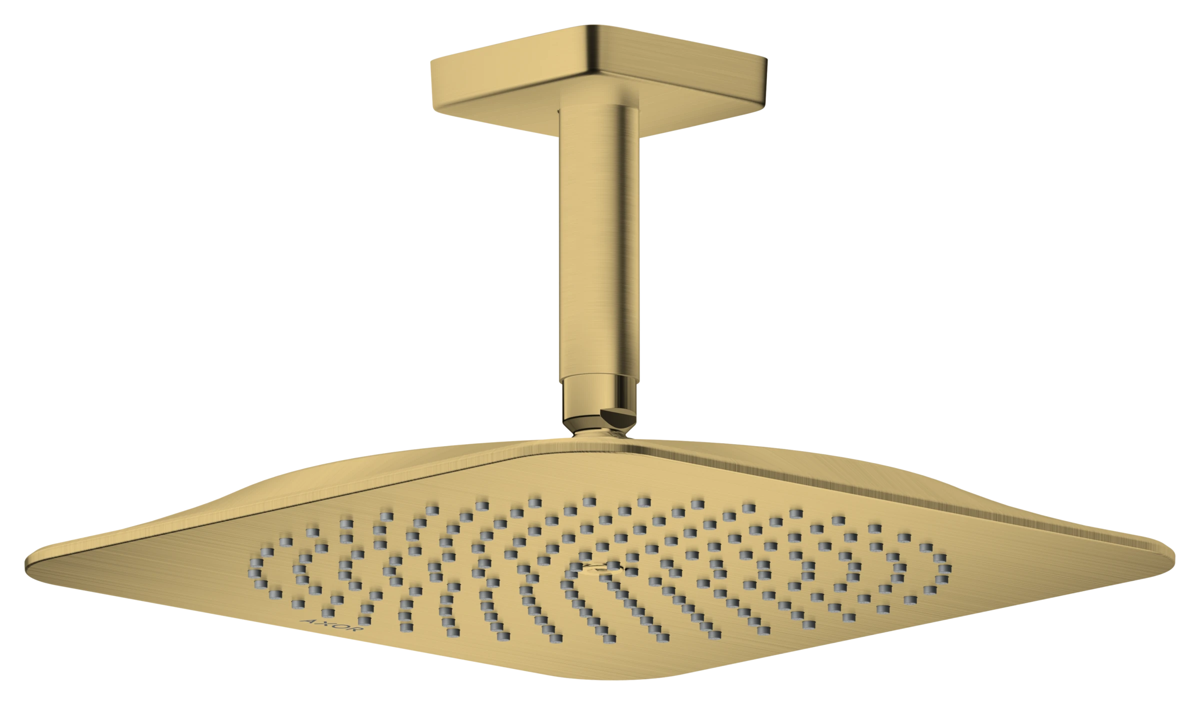 Axor Citterio C Overhead Showers 373 X 373 X 105mm Brass - Brushed