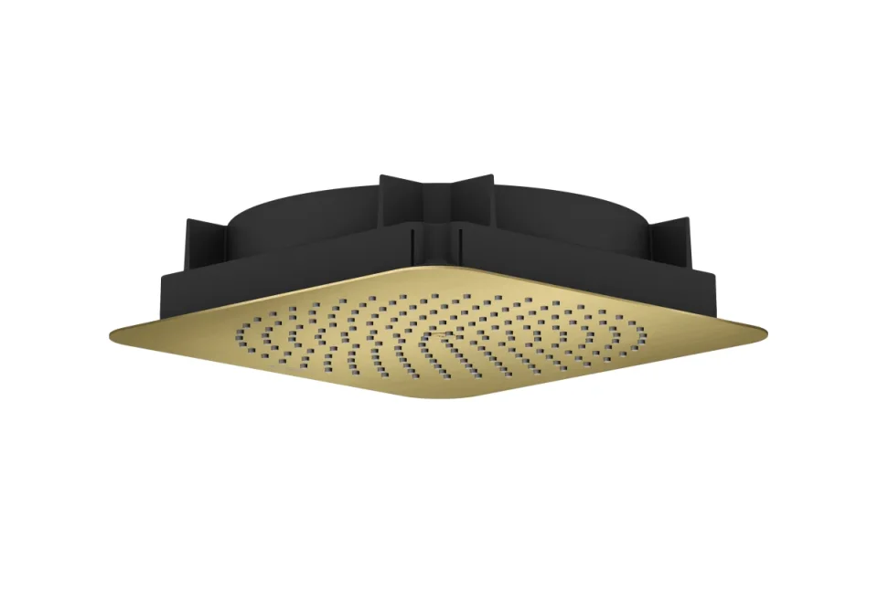 Axor Citterio C Overhead Showers 373 X 373 X 105mm Brass - Brushed product image - Image 1