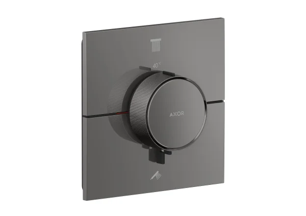 Axor Showerselect Id Thermostatic Shower Mixer Concealed 269 X 242 X 179mm Gunmetal/chrome - Polished