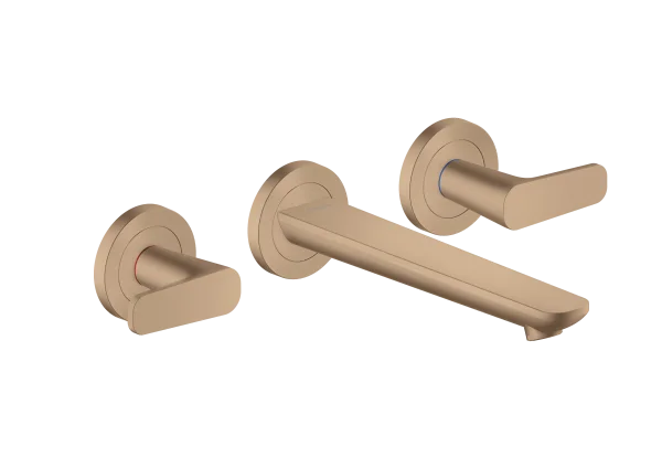 Axor Citterio C Manual Mixers 460 X 245 X 105mm Rose Gold/gold - Brushed