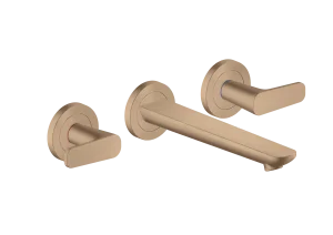 Axor Citterio C Manual Mixers 460 X 245 X 105mm Rose Gold/gold - Brushed