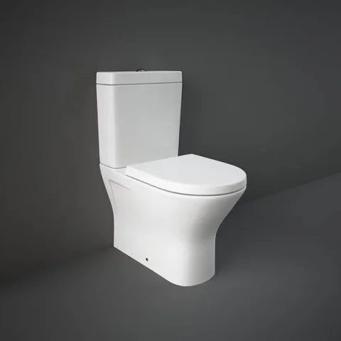 Rak Resort Mini Close Coupled Fully Back To Wall Wc Pan product image - Image 1