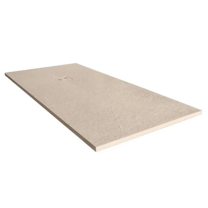 Merlyn Truestone Rectangle Tray Sandstone 1700 X 800mm product image - Image 1