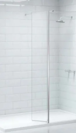 Merlyn 8mm Wetroom Swivel Pnl 300 Chrome product image - Image 1