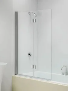 Merlyn 2 Panel Folding Bathscreen 1100 X 1500mm