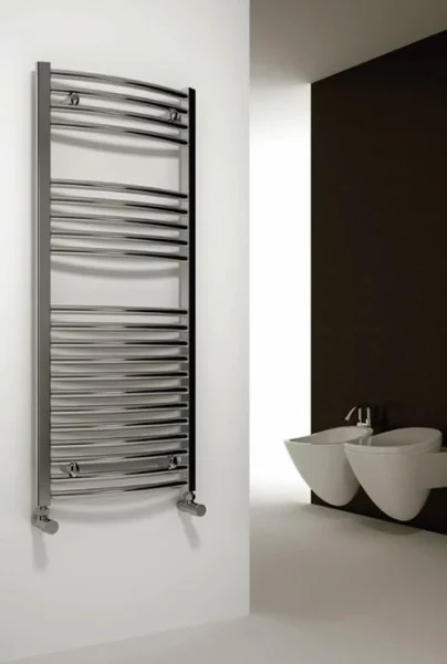 Reina Diva 400 X 1600 Towel Radiator Chrome Flat