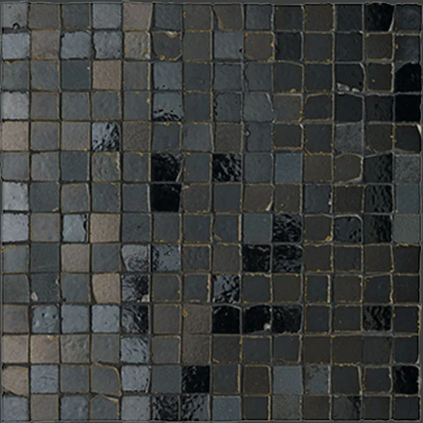 European Tiles Metallo IRON MOSAIC METAL 30 X 30 Tile