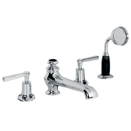 Lefroy Brooks Mackintosh Lever D/m 4h Bath Set - Chrome