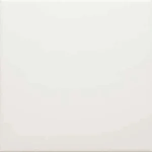 European Tiles Squares Plain White Vatican 20x20 Porcelain Floor and Wall Tile