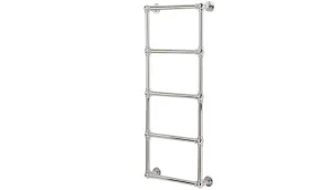 Vogue Originals Ballerina WM - BR Towel Radiator Heating Only - Chrome 750X525