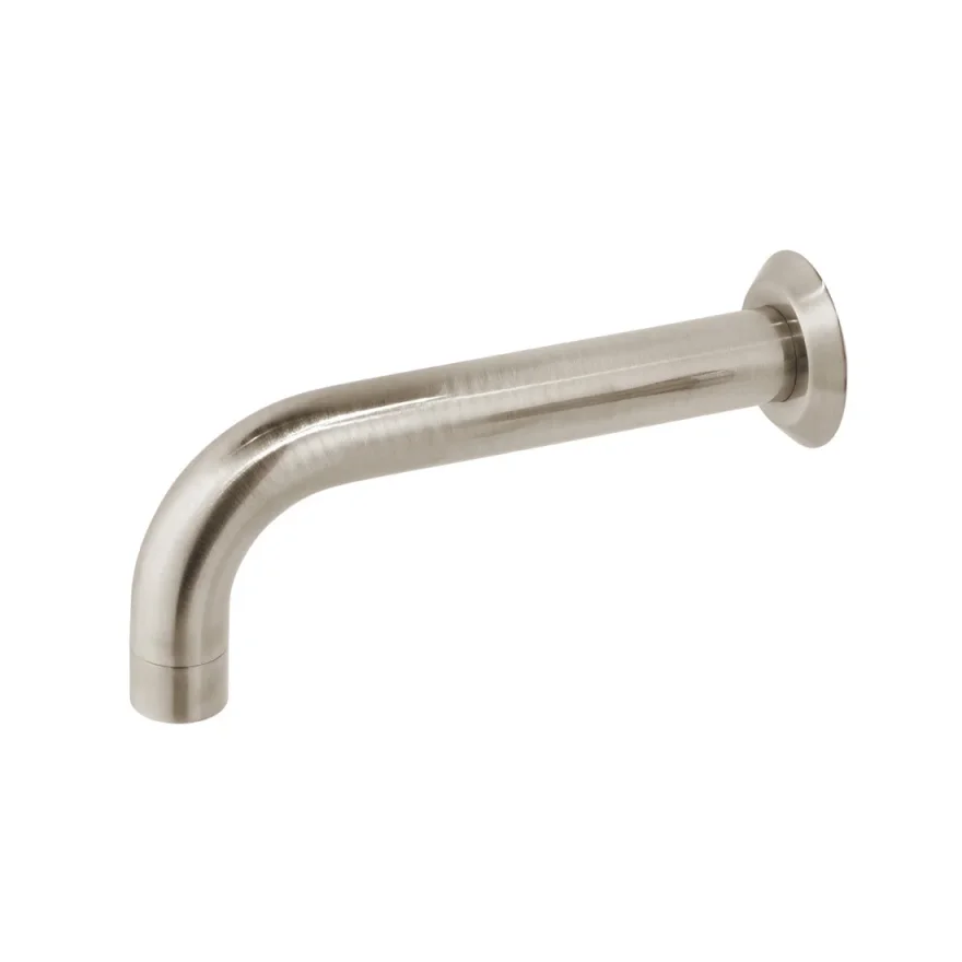 Vado Individual Origins Wall Mounted Bath Spout Brushed Nickel product image - Image 1