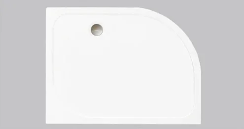 Merlyn Mstone Offset Quadrant Tray [including Waste] 1200 X 800mm detail view - Image 2