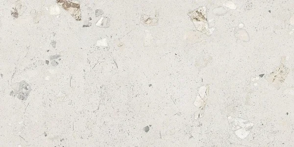 European Tiles Concrete White Pebble Matt Wall & Floor Tile 120x60cm