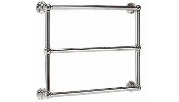 Vogue Ballerina WM - BR Towel Radiator Electric Only - Chrome 675X825