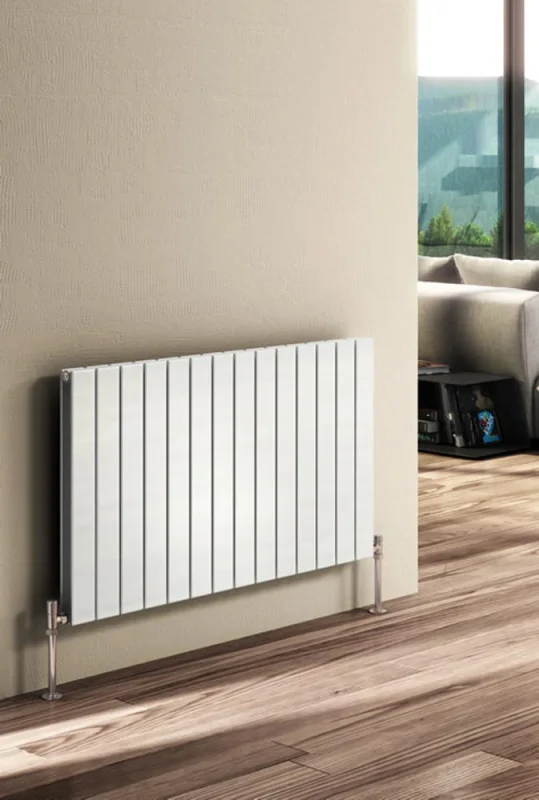 Reina Flat Horizontal 600 X 588 Single White detail view - Image 3