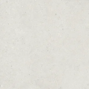 European Tiles Stone Grain White 80 X 80 Rectified Matte Tile