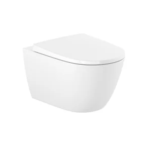 Roca Ona Wall Hung Pan - White (excl. Frame & Cistern)
