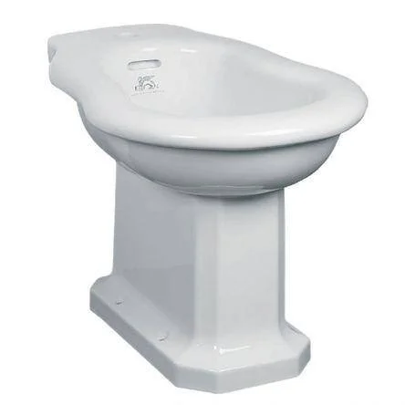 Lefroy Brooks Classic Bidet 1 Tap Hole - White