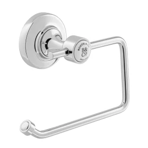 Booth & Co. Paper Holder Chrome & White