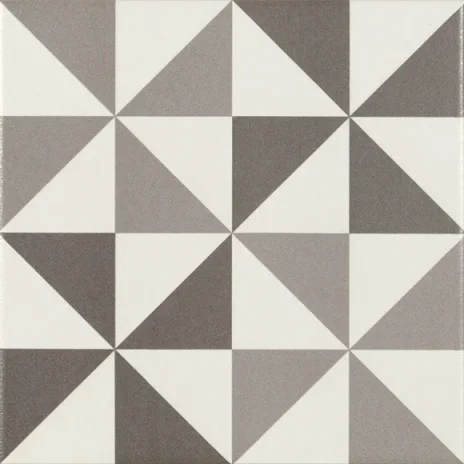 European Tiles Avantegarde Gris 004 20X20 Matt Ceramic  Tile detail view - Image 2