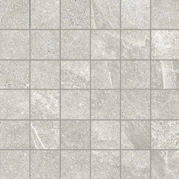 European Tiles Slate Stone SNOW MOSAIC 30 X 30 Tile