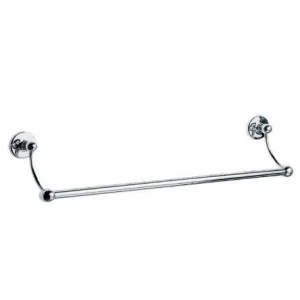 Lefroy Brooks Classic Edwardian 762mm Towel Rail - Chrome