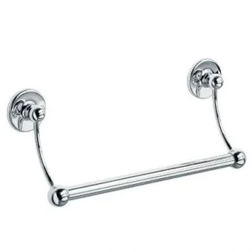 Lefroy Brooks Classic Edwardian 254mm Towel Rail - Chrome product image - Image 1