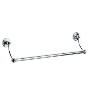 Lefroy Brooks Classic Edwardian 508mm Towel Rail - Chrome