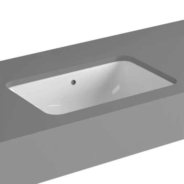 Vitra S20 Undercounter Basin 38cm Square 0th - White product image - Image 1