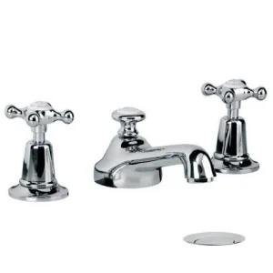 Lefroy Brooks Classic 3h Basin Mixer & Puw - Chrome