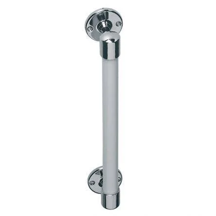 Lefroy Brooks Classic Stove Enamelled Grab Bar - Chrome