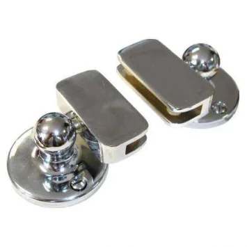 Lefroy Brooks Classic Edwardian Mirror Brackets - Chrome product image - Image 1