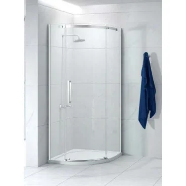 Merlyn Ionic Essence Frameless 1 Door Quadrant Rh 900 X 900mm detail view - Image 1