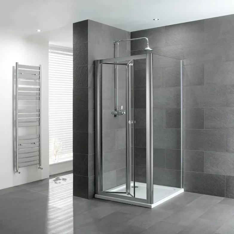 Eastbrook Volente 900 Bifold Door Chrome product image - Image 1