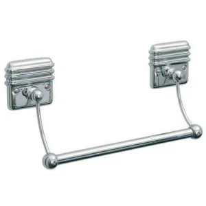 Lefroy Brooks Belle Aire 254mm Towel Rail - Nickel