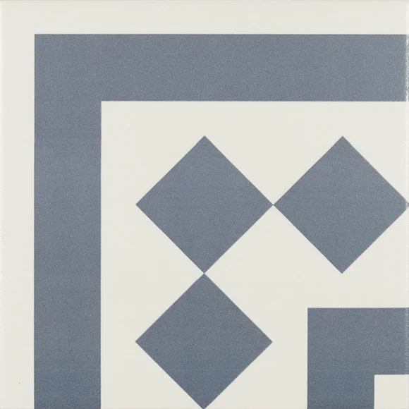 European Tiles Avantegarde Azul 001 20X20 Matt Ceramic  Tile