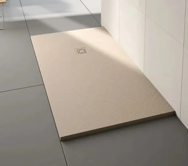Merlyn Truestone Rectangle Tray Sandstone 1200 X 900mm product image - Image 1