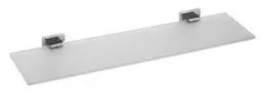 Vado Level Frosted Glass Shelf 530mm (21'') Chrome