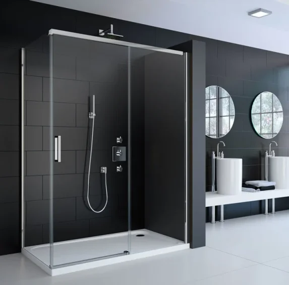 Merlyn 8 Series Frameless Sliding Door Side Panel 900mm product image - Image 1