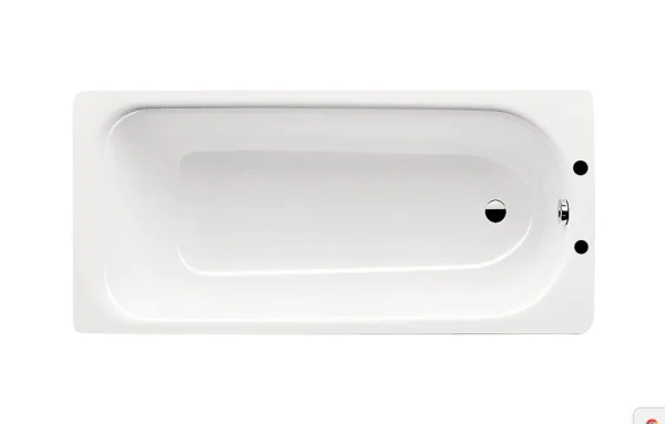 Kaldewei Eurowa 1600 X 700mm Steel Bath - 2 Tap Hole (excl. Feet)