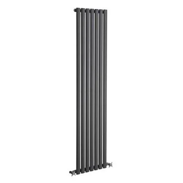 Reina Neva Designer Radiator - 1800 X 413 Single Anthracite