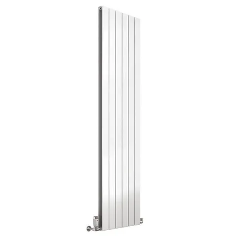 Reina Flat Vert Designer Radiator 1800 X 440 Double White product image - Image 1