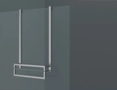 Abacus X Series Hanging Towel Bar & Shelf product image - Image 1
