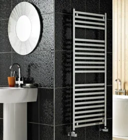 Vogue Squire Towel Radiator Electric Only - Chrome 1322X580