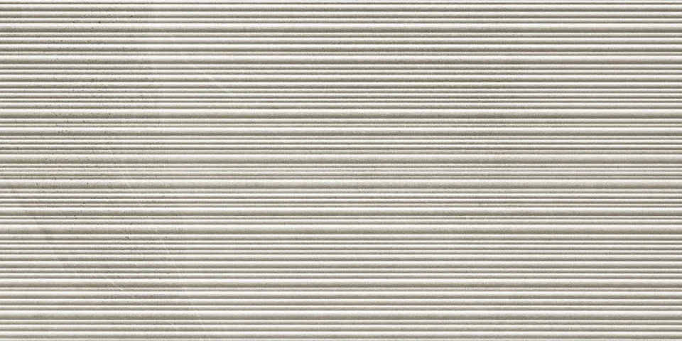 European Tiles Slate Stone SNOW RIBBED 30 X 60 Rectified Matte Tile detail view - Image 4