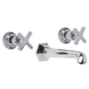 Lefroy Brooks Mackintosh Conc 3h Basin Mixer - Nickel