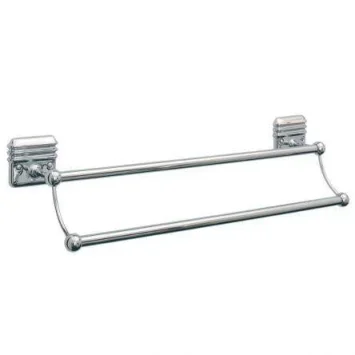 Lefroy Brooks Belle Aire 508mm Double Towel Rail - Chrome