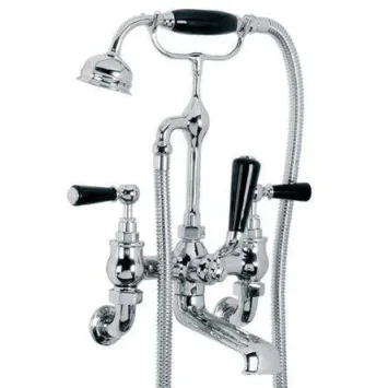 Lefroy Brooks Classic Black Lever W/m Bsm - Chrome