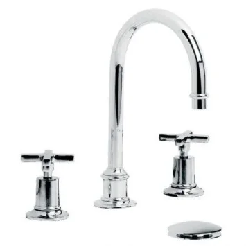 Lefroy Brooks Mackintosh Tubular 3h Basin Mixer & Cuw - Chrome