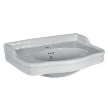 Lefroy Brooks La Chapelle 72cm Basin 1 Tap Hole - White